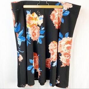 GNW Women’s Floral Knee Length Skirt 3X